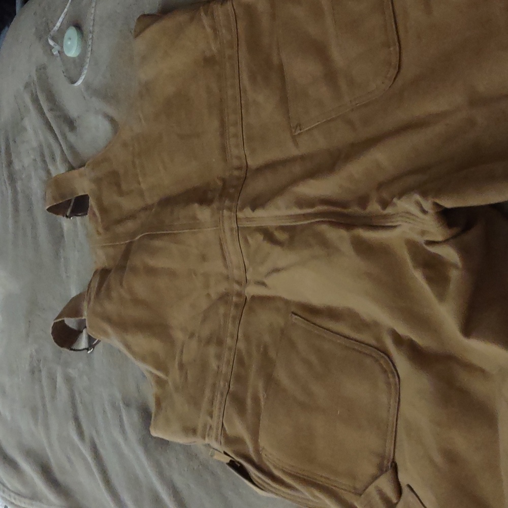 NWOTCarhartt men's bib overalls insulated,42x30 READ DETAILS! - Picture 8 of 9